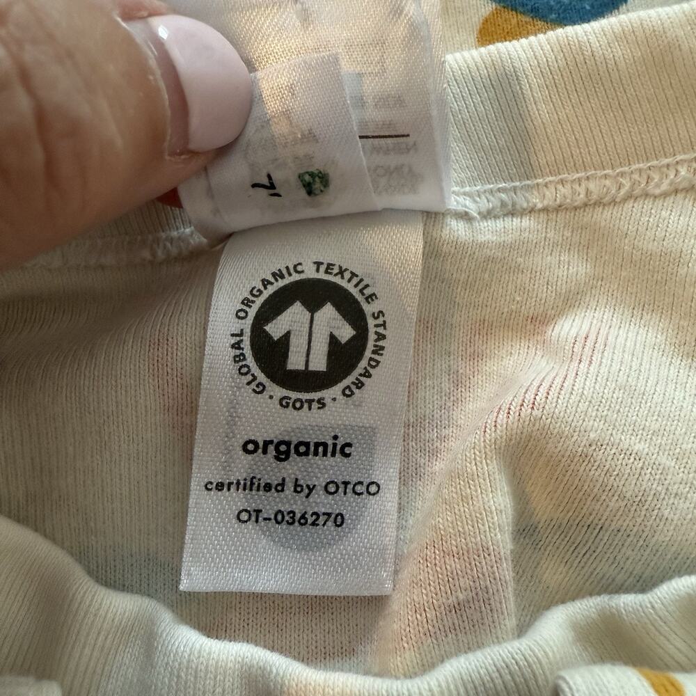 Hanna Andersson Kids Pajamas 3T Holiday Long John Rainbow Hanukkah NWOT - Picture 8 of 15